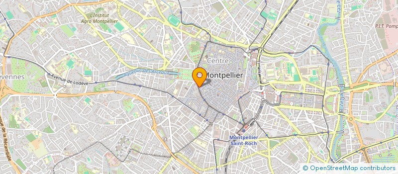 localisation de l'entreprise CASE  MONTPELLIER