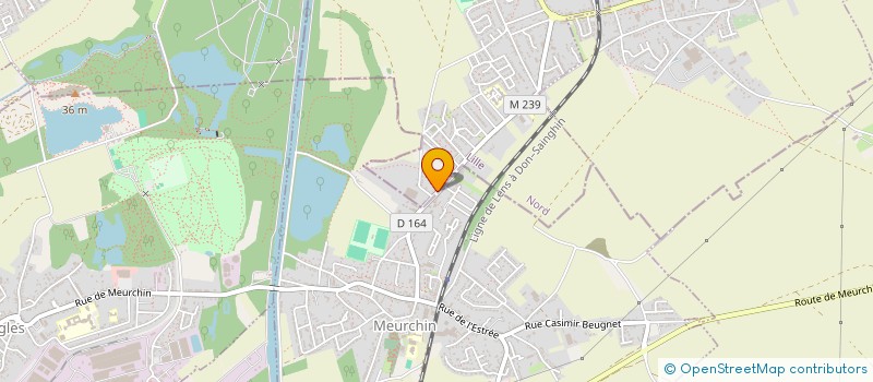 localisation de l'entreprise CASE à MARCQ-EN-BARŒUL