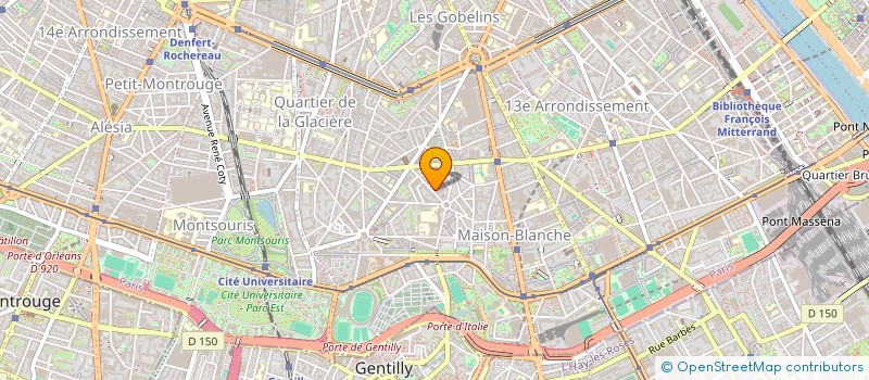 localisation de l'entreprise CASE  PARIS