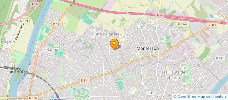 localisation de l'entreprise CASE A PART  CHATOU