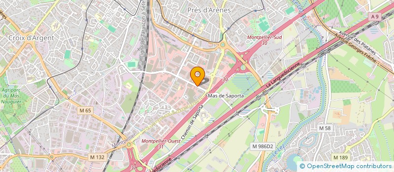 localisation de l'entreprise CASE AGENCY  MONTPELLIER