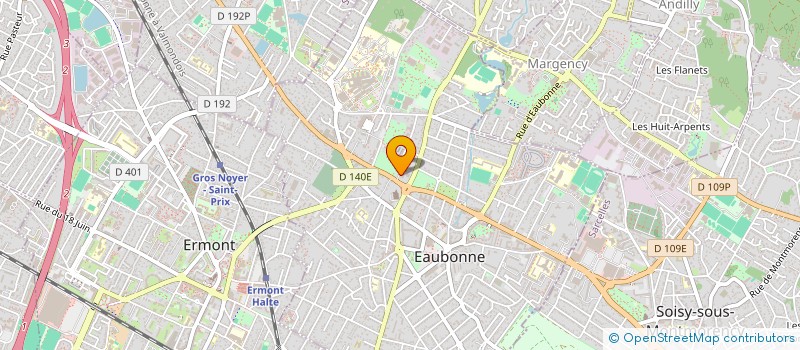 localisation de l'entreprise CASE & CO  EAUBONNE