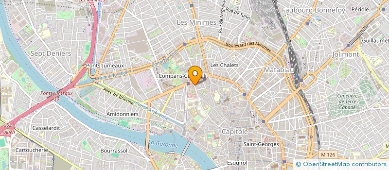 localisation de l'entreprise CASE D'APRES  TOULOUSE