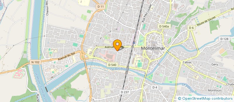 localisation de l'entreprise CASE DEPART MONTELIMAR  MONTELIMAR