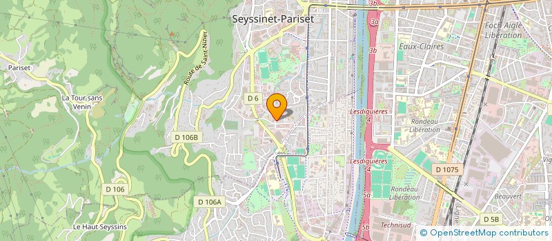 localisation de l'entreprise CASE DEVELOPPEMENT à SEYSSINET-PARISET