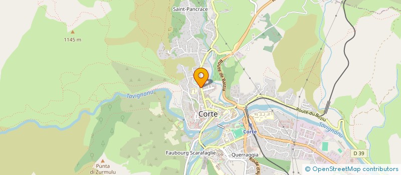 localisation de l'entreprise CASE EVA & ANDREA  CORTE