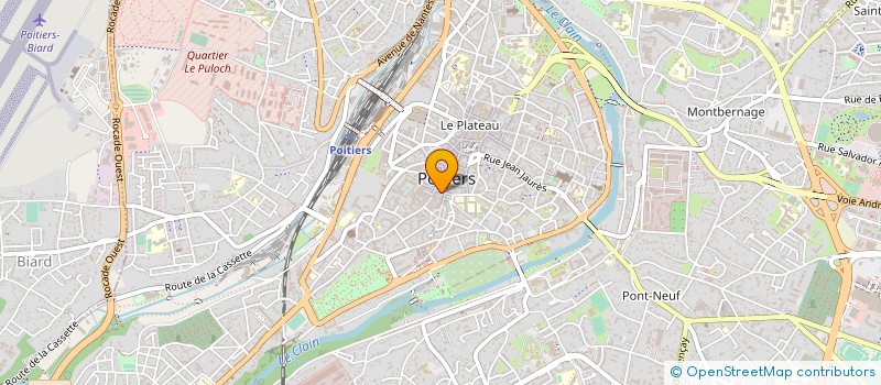 localisation de l'entreprise CASE GOURMANDE à POITIERS