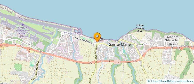 localisation de l'entreprise CASE IMMO DIAG à SAINTE-MARIE
