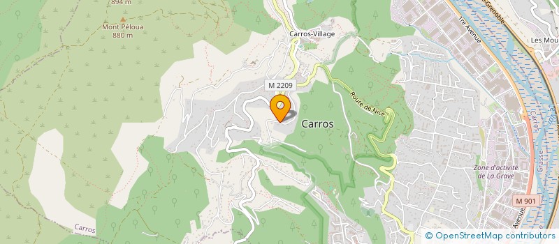 localisation de l'entreprise CASE JUDO à CARROS