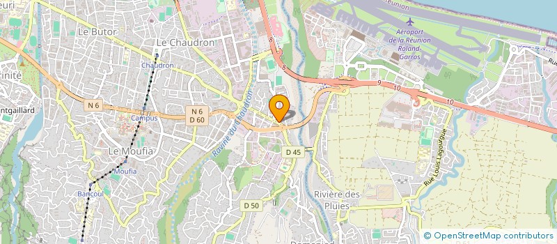 localisation de l'entreprise CASE PRIMAT  SAINT-DENIS