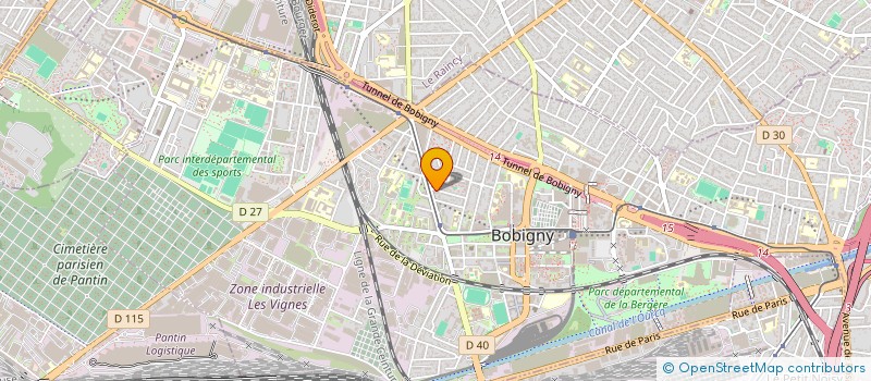 localisation de l'entreprise CASE ROSEAU à BOBIGNY
