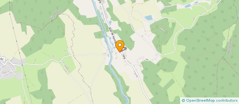 localisation de l'entreprise CASEB  GIRANCOURT