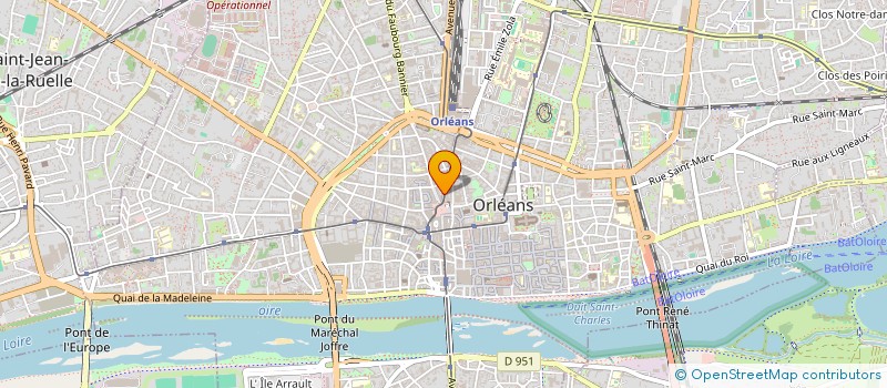 localisation de l'entreprise CASEDAL à ORLEANS
