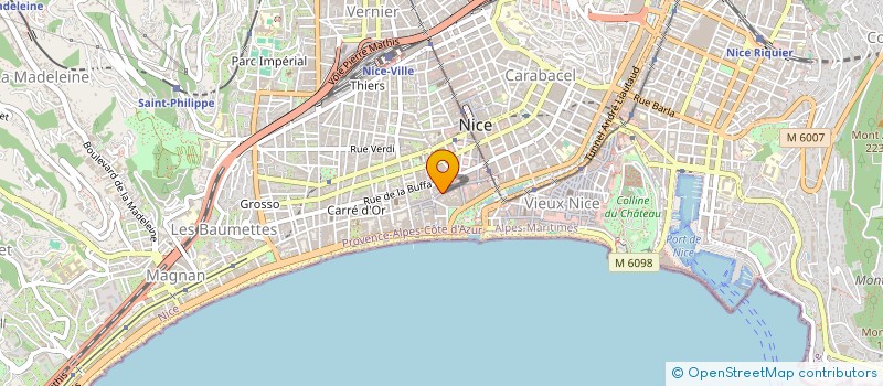 localisation de l'entreprise CASEI à NICE