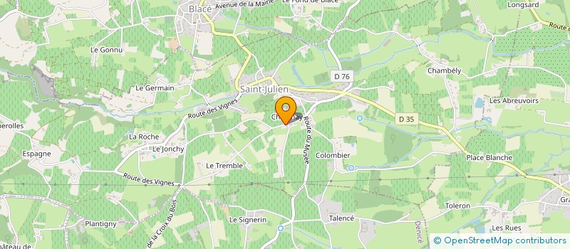 localisation de l'entreprise CASEIRA SYSTEMS  SAINT-JULIEN