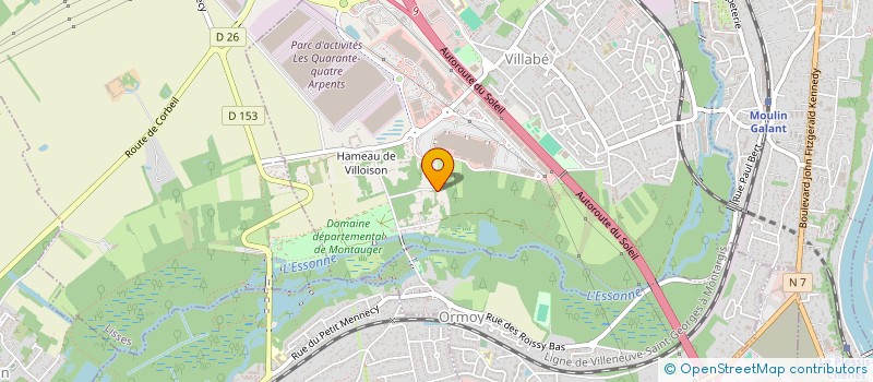 localisation de l'entreprise CASEIRO IGF  VILLABE