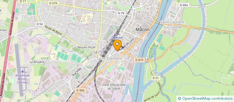 localisation de l'entreprise CASEN  MACON