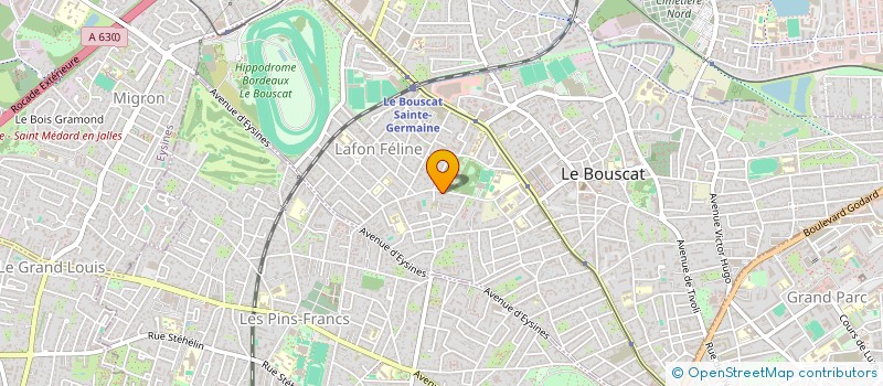 localisation de l'entreprise CASENAVE NADOL INDIVISION  LE BOUSCAT