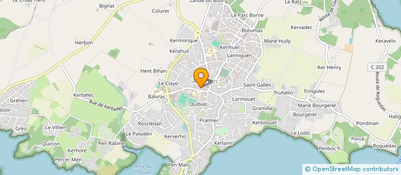 localisation de l'entreprise CASENEUVE MAXI CATAMARAN  ARRADON