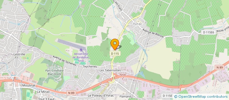 localisation de l'entreprise CASEPRO'M à YVRAC