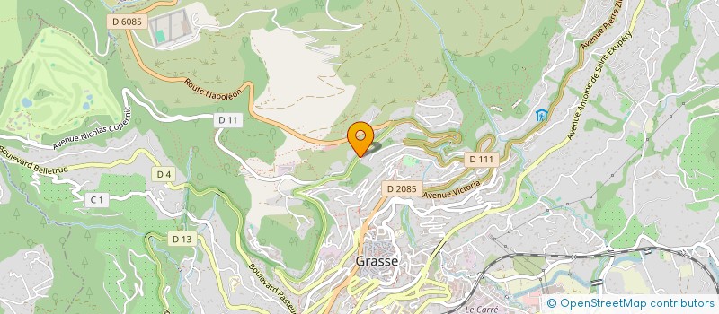 localisation de l'entreprise CASERNES  GRASSE