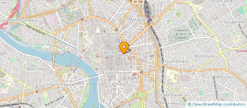 localisation de l'entreprise CASES ET CORAZZA à TOULOUSE
