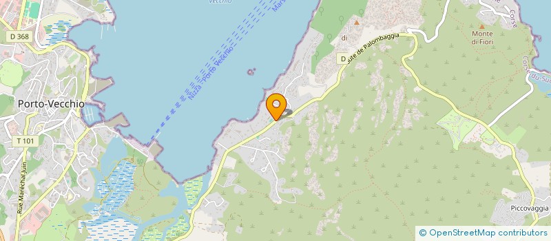 localisation de l'entreprise CASETTA BIANCA à PORTO-VECCHIO