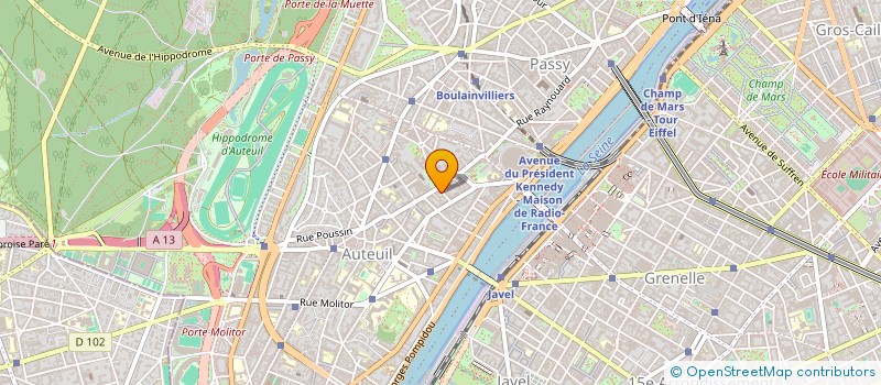 localisation de l'entreprise CASETTA BORGO  PARIS