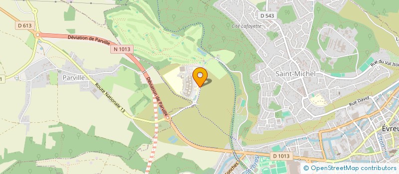 localisation de l'entreprise CASEV'ASSO  EVREUX