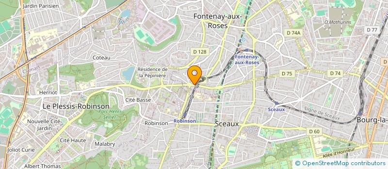 localisation de l'entreprise CASEVECCHIE INVEST à FONTENAY-AUX-ROSES