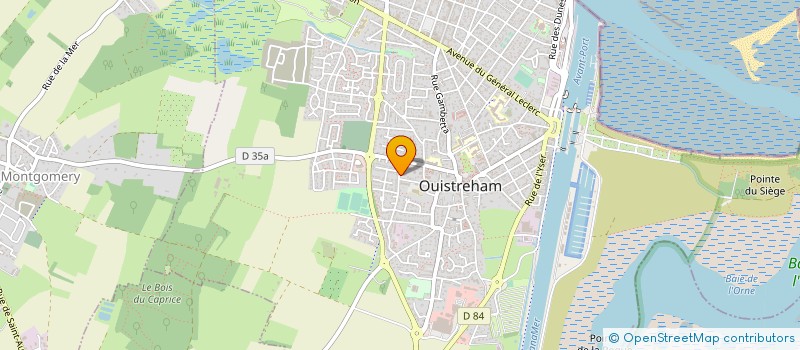 localisation de l'entreprise CASEYEUR DE OUISTREHAM à OUISTREHAM