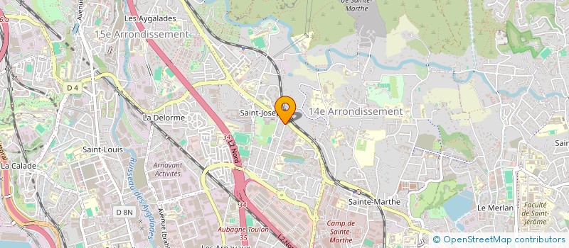 localisation de l'entreprise CASH 03 à MARSEILLE