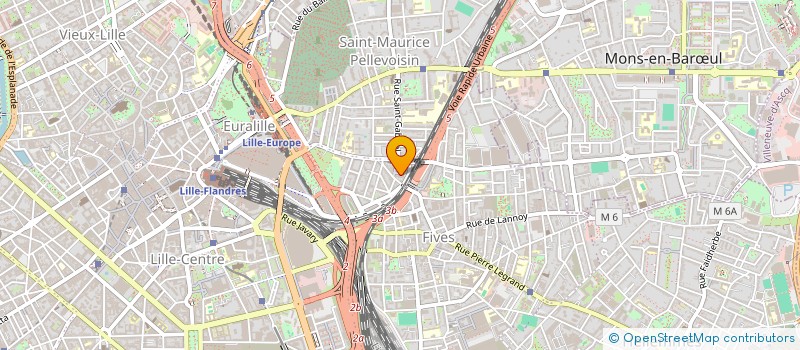 localisation de l'entreprise CASH 3000 à LILLE