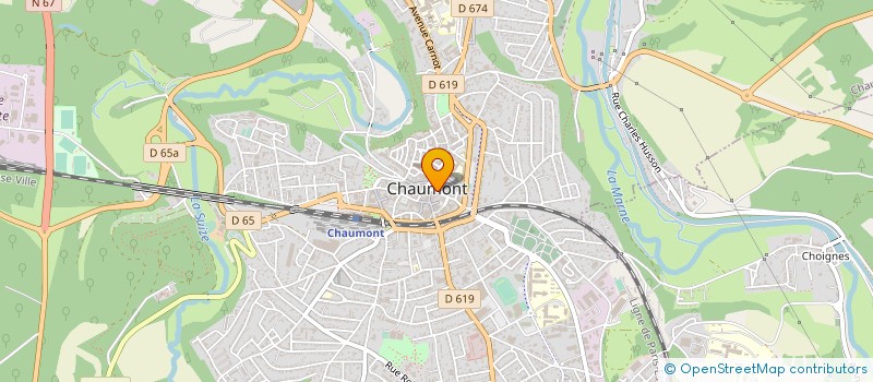 localisation de l'entreprise CASH 52 à CHAUMONT