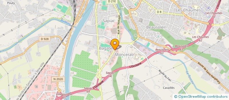 localisation de l'entreprise CASH 82  MONTAUBAN