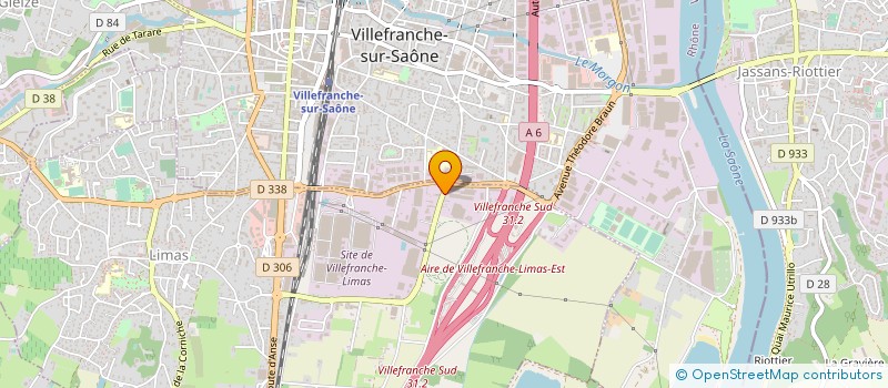 localisation de l'entreprise CASH CALADE à LIMAS
