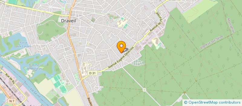 localisation de l'entreprise CASH CONSULT à DRAVEIL