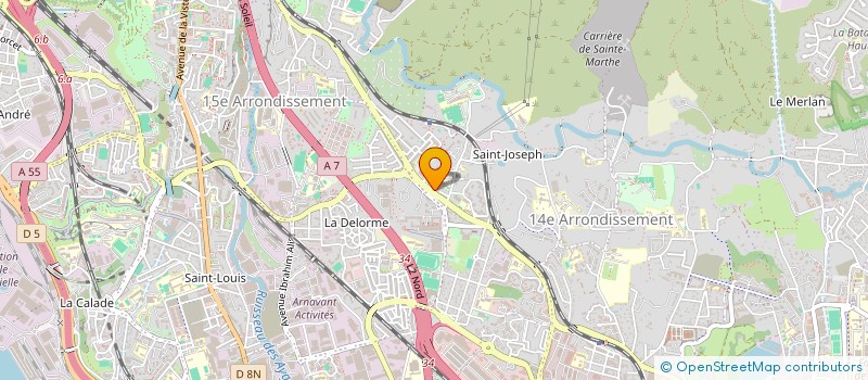 localisation de l'entreprise CASH DESTOCK à MARSEILLE