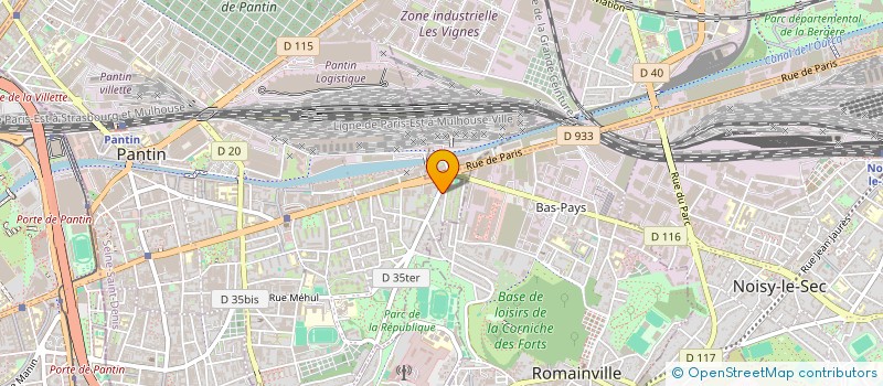 localisation de l'entreprise CASH DISCOUNT à PANTIN
