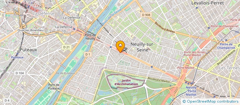 localisation de l'entreprise CASH EMPLOIS à NEUILLY-SUR-SEINE
