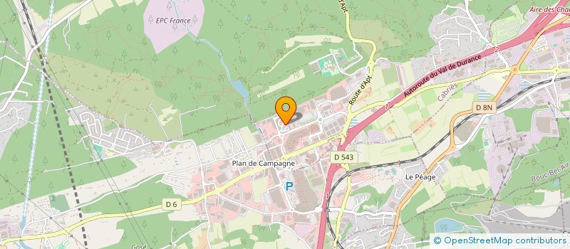 localisation de l'entreprise CASH EXPRESS GROUPE à CABRIES
