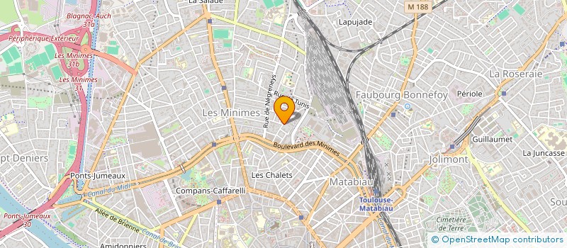 localisation de l'entreprise CASH IMMO à TOULOUSE