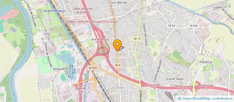 localisation de l'entreprise CASH INVEST à TOULOUSE