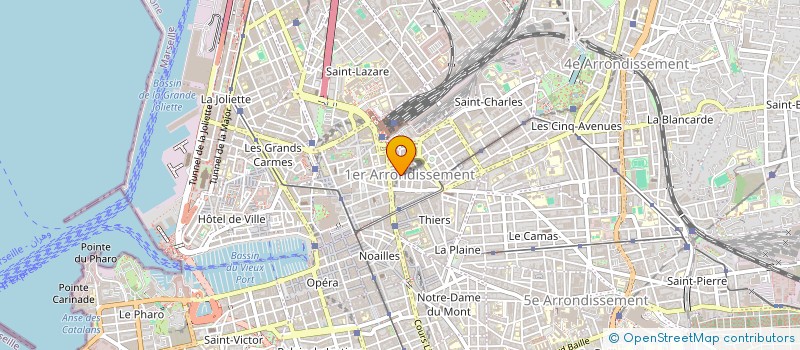 localisation de l'entreprise CASH MARKET  MARSEILLE