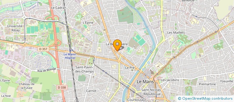 localisation de l'entreprise CASH'MIRE à LE MANS