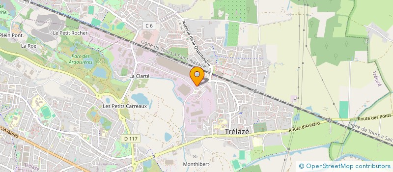 localisation de l'entreprise CASH PRESSING à TRELAZE