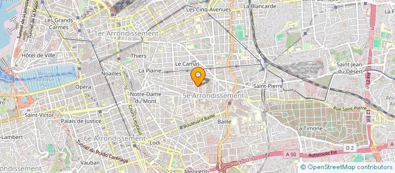localisation de l'entreprise CASH REPASSAGE SARL à MARSEILLE