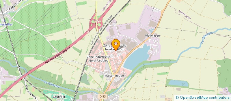 localisation de l'entreprise CASH SELESTAT  SELESTAT