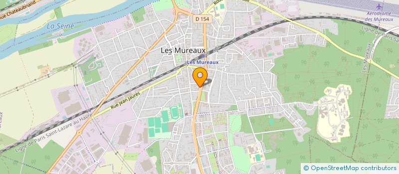 localisation de l'entreprise CASH SERVICES 78  LES MUREAUX