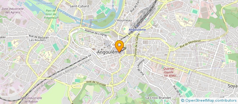 localisation de l'entreprise CASH TAFIORE à ANGOULEME